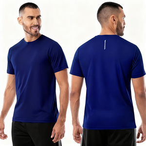 เสื้อยืดคอกลมสำหรับออกกำลังกายกล้ามเนื้อวิ่งเสื้อออกกำลังกายให้ความเย็นระบายอากาศได้ดี2025 - Product Image 2