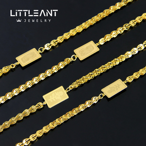 Moda arabica Dubai 18k placcato oro collane lunghe all'ingrosso 80/160cm impermeabile moneta Design <span class=keywords><strong>religione</strong></span> gioielli per le donne - Product Image 5