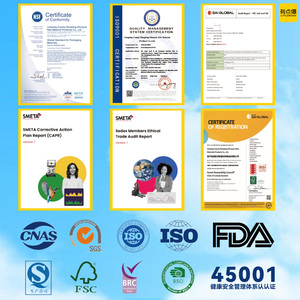 Hình chữ nhật có tay cầm hộp giấy sang trọng tùy chỉnh dùng một lần cho đồ uống không dính bền - Product Image 6