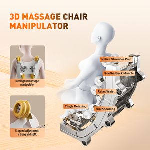 Sillón Reclinable Inteligente Comercial 4D de Gravedad Cero con Terapia de Calor Shiatsu para Bienestar de Lujo, para Socios OEM - Product Image 4