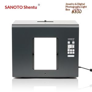 Caja de Fotografía Digital Shentu B350 con Lámpara LED Regulable sin Sombra para <span class=keywords><strong>Laboratorio</strong></span> y Estudio de Joyería, Fotografía Profesional - Product Image 2
