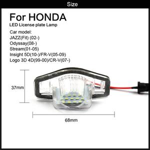 2025 nhà máy bán hàng trực tiếp Xe LED tấm giấy phép ánh sáng giấy phép tag đèn Xenon Trắng Led xe Giấy phép số Tấm Đèn - Product Image 3