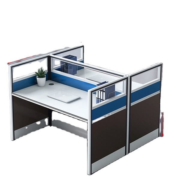 Wholesale Price Modern Design 2 Person Office Computer Table Workstation Desks Table for Office Furniture