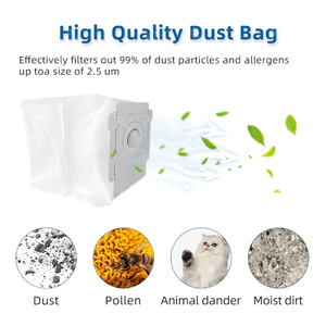 Pièces détachées pour aspirateurs <span class=keywords><strong>robot</strong></span> Roomba i7, i3, i4, <span class=keywords><strong>i6</strong></span>, i8, e5, e6, e7 : brosse latérale, filtre HEPA, sac à poussière, alimentation par batterie, usage domestique. - Product Image 5