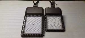 Street CE Rohs ile IP65 su geçirmez dış ışık AC100-277V 75-300W ile sokak için fotosel sensörü Led Shobox ışık - Product Image 5