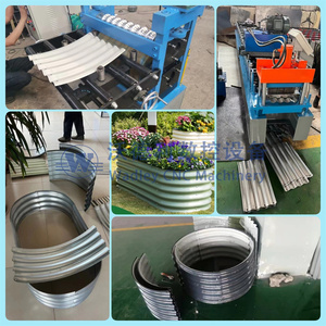 High Speed Steel Planter Box Roll Forming Machine Flower Box Raised Garden Bed Making Machine - Product Image 2