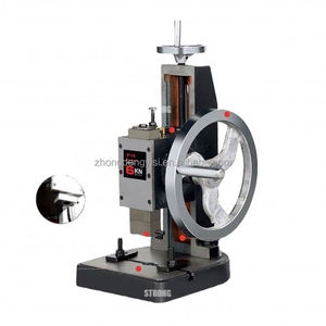 Presse à disque de haute précision 0,6KN 1,0KN 1,5KN, petite presse électrique portable pour la découpe, le pliage, l'estampage, le poinçonnage et le rivetage - Product Image 1