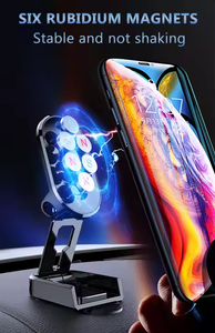 Un secondo mettere e prendere il supporto magnetico del telefono per l'automobile, forte montaggio dell'automobile del magnete per gli schermi del cruscotto - Product Image 4