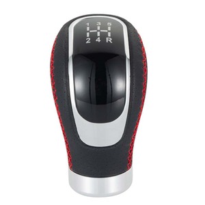 Car Gear <b>Knob</b> Leather Manual <b>Shift</b> Head 6 Speed Ergonomic Design For General Motors Vehicles - Product Image 2