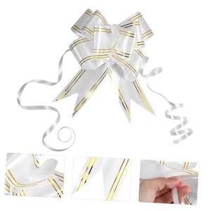 Lazos de Cinta Rizada Holográfica Colorida, Regalos Ecológicos para el Día de San Valentín, Cumpleaños, Navidad, Lazos de Cinta con Mariposas - Product Image 2