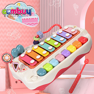 Jouet éducatif précoce pour enfant, <span class=keywords><strong>piano</strong></span> à clapet 2 en <span class=keywords><strong>1</strong></span>, pour jouer ou faire de la musique - Product Image 2