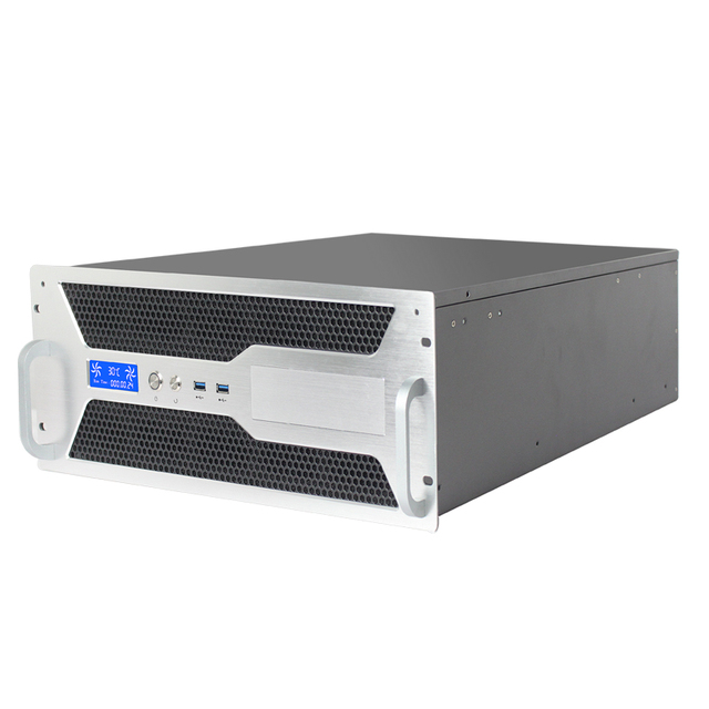Manufacture 4U 19 Inch Industrial Computer Server Chassis 4U Industrial Case in Stock