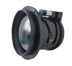 Lente de enfoque fijo athermalized personalizada de 100mm/1,2 lente Termográfica infrarroja compatible con personalización OEM - Product Image 4