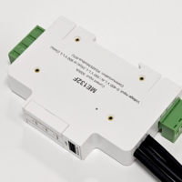 Compteur d'énergie multi-circuits ME132F 3P4W à bobine de Rogowski 6000A RS485 Modbus RTU, analyseur de puissance sur rail DIN