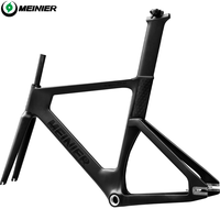 Nouveau cadre de vélo de piste de route de Triathlon entièrement en Fiber de carbone Ultra-léger cadre à engrenage fixe à vitesse unique cadre de vélo de route 700c