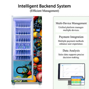 2025 New Arrival hiệu quả số bàn phím máy bán hàng tự động Sticker Máy bán hàng tự động nước giải khát Máy bán hàng tự động cho các trường học/tàu điện ngầm - Product Image 4