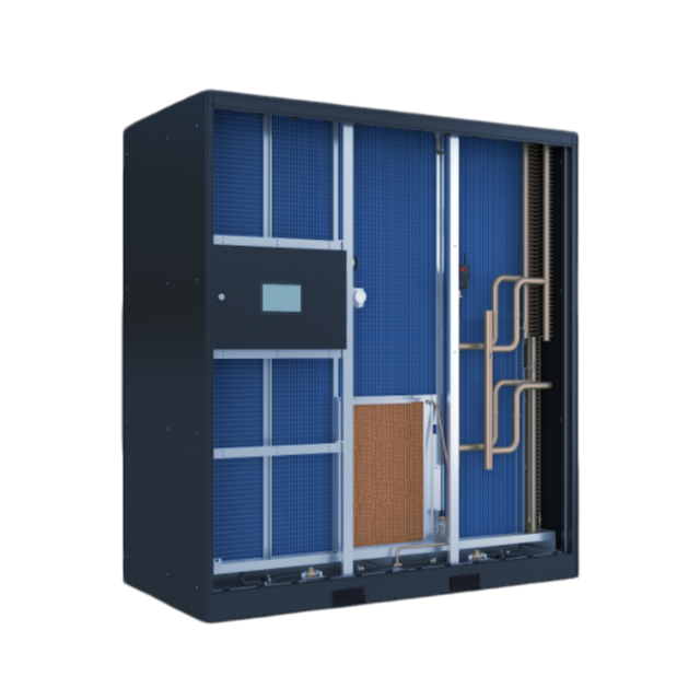 Data Hall Fan Wall Air Wall Unit EC Fan Wall AHU for High Density AI Data Center Cooling Precision Modular Fan Array System
