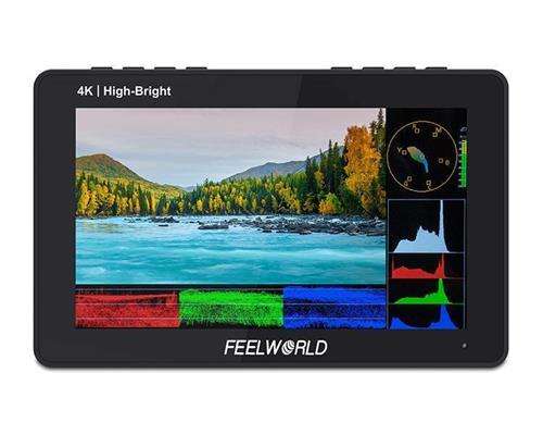 FEELWORLD F5 PROX 5.5インチ 1600nit高輝度タッチスクリーンカメラ