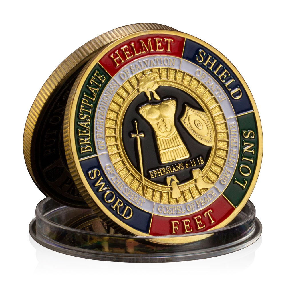 Low Price Armor of God Coins Perfect Religious Display | Alibaba.com