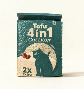 Litière pour <span class=keywords><strong>chat</strong></span> en tofu personnalisable à faible teneur en poussière pour l'<span class=keywords><strong>achat</strong></span> en gros auprès des fabricants - Product Image 3