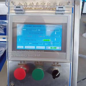 Machine d'emballage sous <span class=keywords><strong>vide</strong></span> à roulement continu, scelleuse sous <span class=keywords><strong>vide</strong></span> automatique à bande <span class=keywords><strong>pour</strong></span> aliments, viande, collations, qualité commerciale - Product Image 3