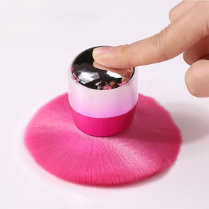 HQ Mixed Proc Discount Nail Cleaning <b>Brush</b> Makeup <b>Brush</b> Metal Handle Soft Cosmetic Heart Shaped Nail Art <b>Dust</b> Removal <b>Brush</b> - Product Image 5