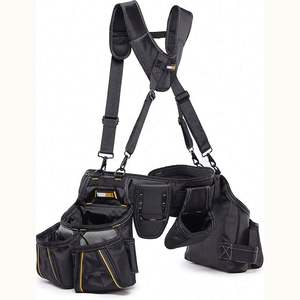 BSCIプロカスタムチームデザインヘビーデューティーツールベルト高級スタイルジッパー留め具調整可能カーペンターサスペンダーポーチ - Product Image 4