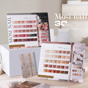 Marque privée Ensemble de vernis <span class=keywords><strong>à</strong></span> gel UV translucide rose nu sans HEMA <span class=keywords><strong>Semi</strong></span>-<span class=keywords><strong>Permanent</strong></span> Effet de gelée glacée Source de lampe <span class=keywords><strong>à</strong></span> LED Vente en gros - Product Image 2