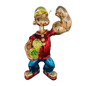 Outdoor&Indoor Custom Fiberglass Popeye the Sailor Man Sculpture&Statue For Showcase Home Office Commercial Center Decoration