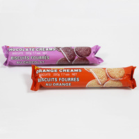 Petit-déjeuner collations halal Vente en gros Biscuits sucrés au lait ronds Biscuits et biscuits chips Biscuit