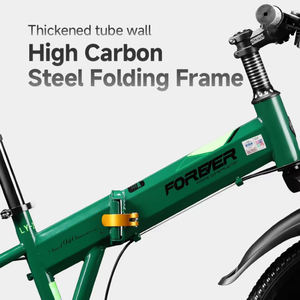 2025 nouveauté cycle pliable léger avec engrenages à 7 vitesses design compact parfait pour les déplacements urbains vélo de montagne pliant - Product Image 4