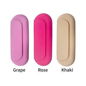 Sac de maquillage portable en silicone pour les voyages, sac de rangement pour les outils de beauté et les pinceaux de maquillage - Product Image 6