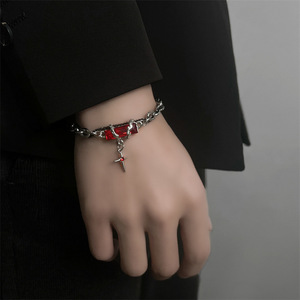 สร้อยข้อมือแอสทรัล แรปปิด แบล็ค ไดมอนด์ ดีไซน์ไม่ซีดจาง สไตล์ใหม่ เครื่องประดับเรียบง่าย เครื่องประดับระดับไฮเอนด์ - Product Image 2