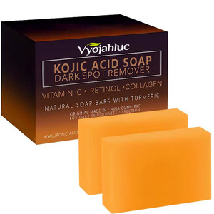 Nhãn Hiệu Riêng Hữu Cơ Gừng Handmade Nghệ Da Làm Trắng Kojic Axit Xà Phòng Nhãn Hiệu Riêng Nghệ & Kojic Axit Xà Phòng - Product Image 1