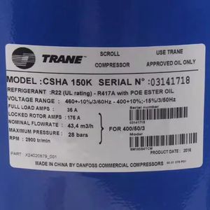 Compresor de Refrigeración ZSZL CSHA150K para Equipos de Aire Acondicionado, Refrigeración y Calefacción - Product Image 4
