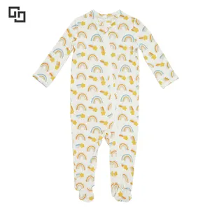 Organic Baby Clothes Long Sleeve Eco Friendly Baby Rompers Bamboo Fabric Newborn Baby Clothes