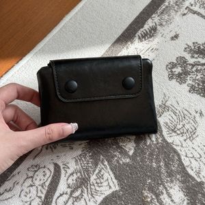 Cartera Pequeña Retro de Textura Suave, Estilo Corto y Portátil, con Cierre de Cremallera, Monedero con Costura Oculta, Tarjetero - Product Image 2