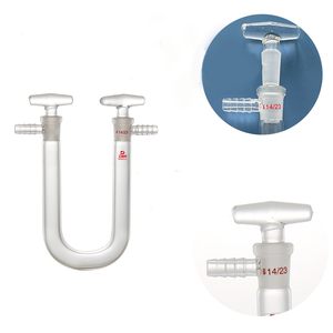 Ống Sấy Hình Chữ U Bằng Thủy Tinh Dùng Trong Phòng Thí Nghiệm Chất Lượng Cao - Product Image 3