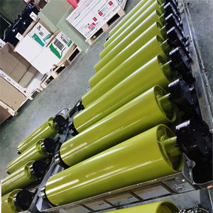 Sabuk ekor pipa baja Dia 325mm Drum katrol pejantan konveyor - Product Image 1