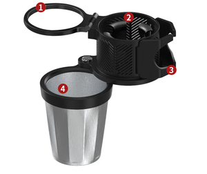 <span class=keywords><strong>Asesorios</strong></span> carriage quality stable Hot Sale car seat coffee cup holder - Product Image 4