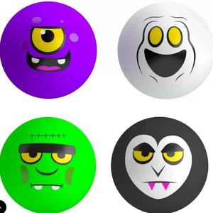 2026 Halloween Squeeze Squishy Toys Need Ohhs 4pcs/<b>pack</b> Silicone/TPE Eco-Friendly Anxiety Relief Stress Ball Teenie Jack <b>Fidget</b> - Product Image 3