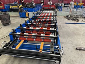 하이 퀄리티 루핑 시트 만들기 기계 골판지 금속 지붕 롤 성형 기계 - Product Image 5