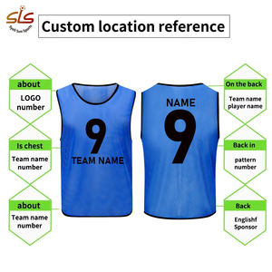 عرض خاص جودة عالية مخصصة Bib تنفس من Jerseys تقنية التسام لكرة القدم - Product Image 2