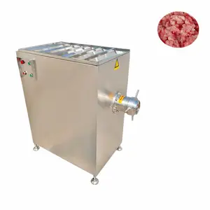Industrial Sausage Meat Mincer Machine/ Automatic Meat Grinder Frozen Meat Grinding Mixing Machine