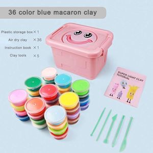 DIY 36 Colors <b>Slime</b> Set Eco-friendly Super Light Foam Soft Air Dry Modelling <b>Slime</b> Toys - Product Image 3