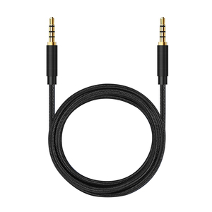 <span class=keywords><strong>Cable</strong></span> Adaptador AUX <span class=keywords><strong>de</strong></span> 3.5mm Macho a Macho, Chapado en Oro, con Cubierta <span class=keywords><strong>de</strong></span> PVC, Par Trenzado, para Auriculares, Automóvil, Computadora y Altavoz - Product Image 4