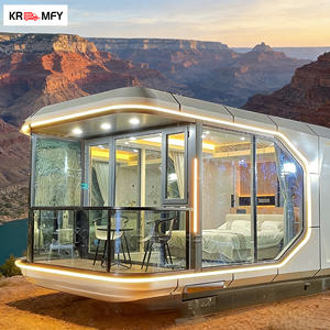 Capsule hôtelière moderne de luxe à prix compétitif, type Tiny House, Airship Pod, pour usage commercial - Product Image 1