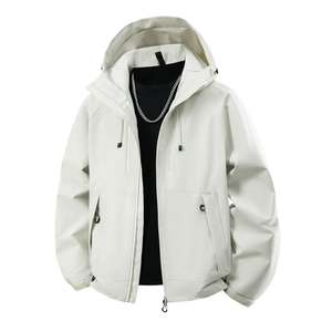 Chaqueta de Plumón de Invierno Extra Grande con Logotipo Personalizado, Unisex, Sólida, para Otoño e Invierno, Informal, Impermeable, Cortavientos, para Parejas - Product Image 1