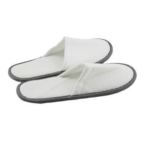 Pantuflas <span class=keywords><strong>de</strong></span> lujo <span class=keywords><strong>de</strong></span> alta calidad personalizadas para mujer, <span class=keywords><strong>de</strong></span> tela tipo gofre, suaves, para interiores, hechas a mano, desechables para hotel. - Product Image 5