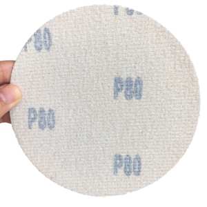 Disque de ponçage/rouleau abrasif en oxyde d'aluminium <span class=keywords><strong>jaune</strong></span> de 125 mm sans trou, fourni par l'usine, outils de polissage, prise en charge OEM/ODM - Product Image 3